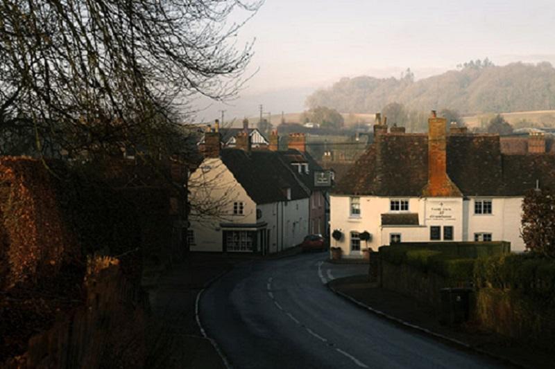 Hotel The Fleur De Lys Cranborne Exterior foto